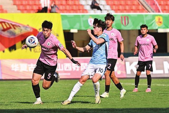 2比0完胜大连英博B队 山西男足主场首胜