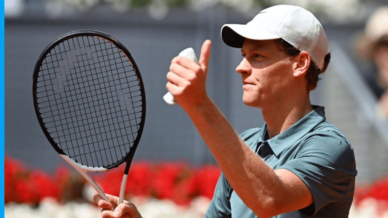 辛纳：马德里赛程有损球员健康！期待与西班牙超新星对决